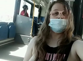 Kat's Flashing Regarding In Public Transports (Sweet Katou / sexykatou69 / TS Katou)