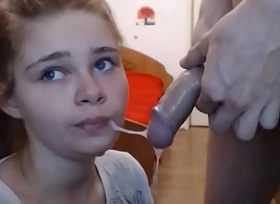 Juvenile teen suck obese dig up