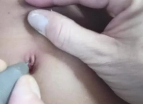OUTIE BELLYBUTTON Tormented with a Tap POV!
