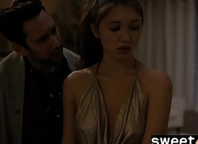 stepDaughter caught sneaking out dressed like a old bag