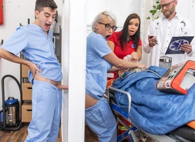 Nurse Gets A Glory Hole Ass Fuck Video With Jordi El Nino Polla, Benefactress Wicky - Brazzers