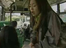Japanese Poof Bus sex (censored)