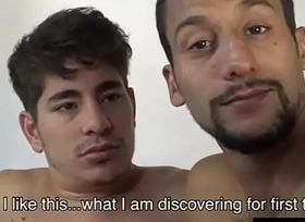 LatinoHunter porn - Rugged Latin Thug first time gay anal