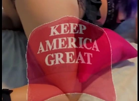 Hot ass MAGA wife paucity you with respect to voting Red