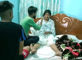 Indian wife shared with close friend! She was not ready for sex!