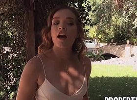 PropertySex Hot Munificent Business Woman Fucks Homeowner