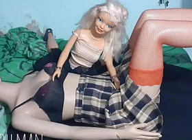Dos hermanitas lesbianas se divierten en grande en mi cama