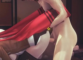 hingeki no kyojin Hentai - Annie Leonhart in a threesome with Mikasa - Japanese Asian Manga Anime Diversion Porn
