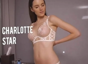 Australian Pornstar Charlotte Fame Solo Coitus Libel Creep in the Bathtub