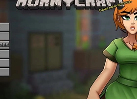 HornyCraft [Parody Hentai game PornPlay ] Ep.2 cowgirl fucking the minecraft trader girl