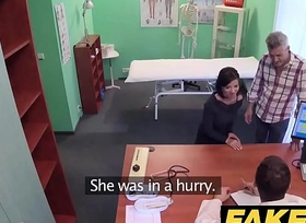 Feign hospital czech adulterate cums over horny first and foremost wifes stingy pussy
