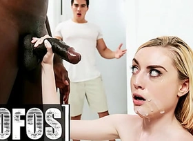 Blonde Goddess (Katra Collins) Cheats On Her Boyfriend With Her Neighbour's Sensual Cock - Mofos