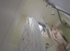19 years old teen CAUGHT soaping say no to penny-pinching pussy in the shower