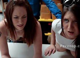 Two Babyhood Caught Attempting helter-skelter Steal from The Store - Pervcop