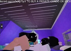 Fucking a roblox prostitute while her friend watches