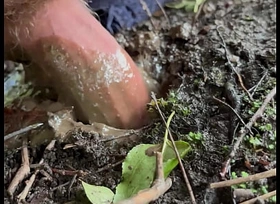 Fucking a Mud hole with raw eggs