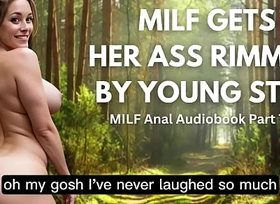 MILF enjoys outdoor rimming and pissing above reproach - MILF Anal Audiobook Part 2