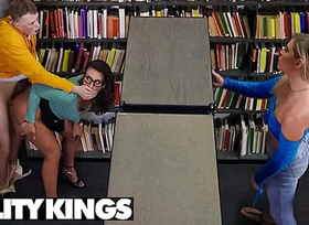 Mandy Waters The Librarian Takes Care For The Books And Horny Students Cognate with Jimmy Michaels - REALITY KINGS