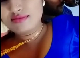 Swathi naidu with her boyfriend