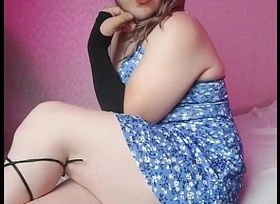 @crossdresserkitty on YOUTUBE This BOOTY FEMBOY Blonde Chisel in Her Private Room in HIGH HEELS (Crossdresser, Transvestite)