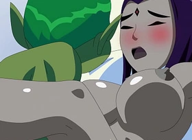 Teen Titans XXX Porn Parody - Blacklist and Beast Boy Animation FULL (Hard Sex) ( Anime Hentai)