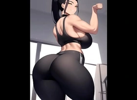 gym girls ai art compilation 2