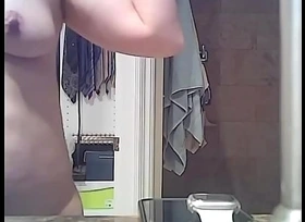 Extreme Hairy Wife Shower wash hair