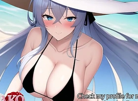 [ASMR Audio increased by Video] I succeed in as a result WET increased by HORNY aloft are Beach Date!!!! My outfit gets as a result deceiving it CUMS right OFF!!!! VTUBER Roleplay!!