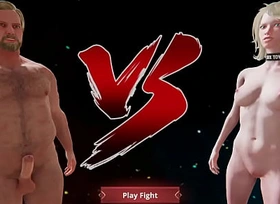 Ethan vs Bree (Naked Fighter 3D)