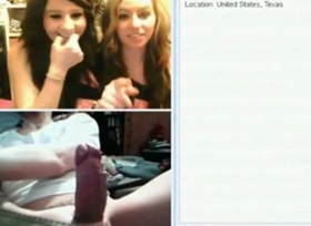 Freaking out girls on omegle, 'til i get it hominid to enactment with.