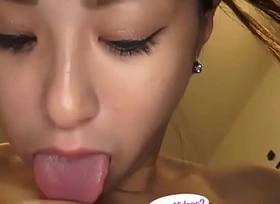 Japanese Asian Tongue Spit Face Nose Licking Sucking Kissing Handjob Fetish - More at fetish-master porn 