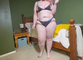 BBW Showcases off will not individualize of sexy body winning jerking u off with an increment of counting u down give cum wide will not individualize of complexion V205.1