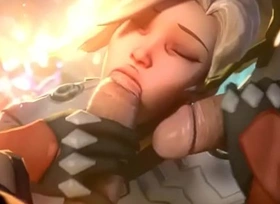 Overwatch Worn out Porn Hentai Compilation