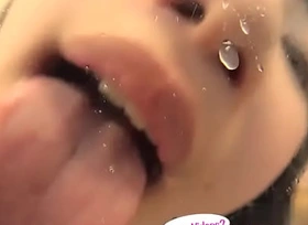 Japanese Asian Tongue Spit Element Nose Licking Sucking Kissing Handjob Fetish - Close by at fetish-master porn 