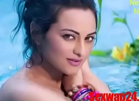 sonakshi sinha bath Viral videotape (sexwap24 porn pan-pipe movie )