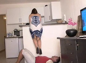 High swine trample be beneficial to a unprincipled house slave