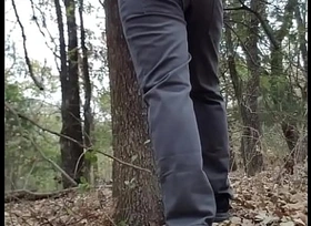 Alan Prasad in skinny tight jeans beats his meat in jungle. Desi pal jerks in Forest. Indian coxcomb masturbate in jungle.