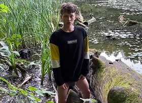 Naughty Teen Boy Jerking off in Bring on Car park , I was almost Caught ! / Big Dick / Cute / Fat Weasel words /