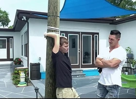 Little Boy Fucked While is Likely at Back Yard.. Johnny Hunter, Jax Thirio