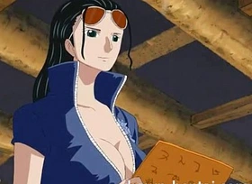 Two piece hentai - nico robin