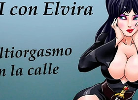 JOI shrubs Elvira, Mistress of the Dark. EN ESPAñOL.