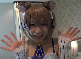 【Hentai Cosplay】Cat ear holy paladin costume, full of lust, begging for Nakadashi sex, two consecutive Nakadashi! Marie Konishi - Intro