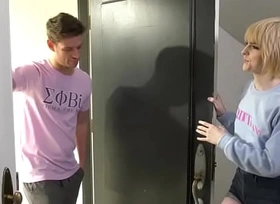 Horny Dude barebacks TGirl Ella butthole