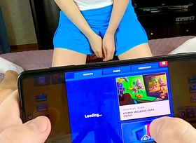 He bringing off in Brawl Stars Together with Stepsister asked to rate her blowjob skills! Together with she seduces her Together with suck his hard cock! POV 4K - Nata Sweet