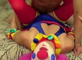 Clown Cookie Fucked and Given Facial