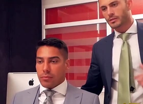 MENATPLAY Suited Andy Star And Salvador Mendoza Anal Breed