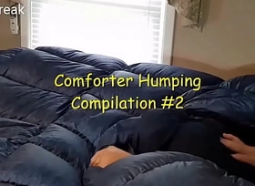 Swollen Fetish Down Comforter Humping Compilation #2 Lots Of Cum
