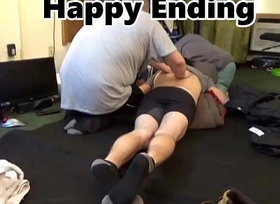 Happy Ending Kneading gay gives me spoil one's reputation down and can't stay not present my cock