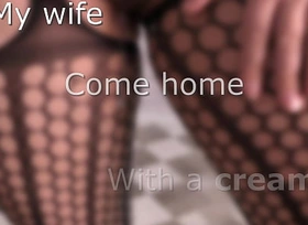 Cheating wife come home with a creampie inside  their way fructuous pussy and then ride cuckold economize on dick in a cowgirl sloppy tersely - Milky Mari