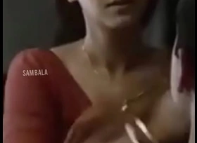 Aunty saree droping while boy seeing